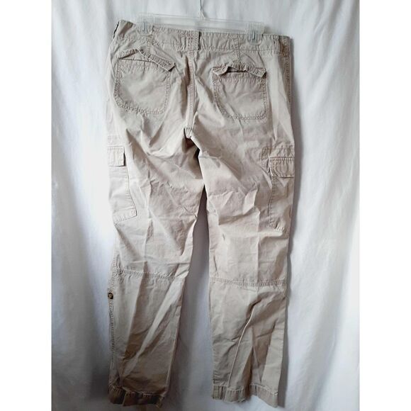 Dockers khaki Cargo sz 8M 100% cotton utility pants - Picture 2 of 4